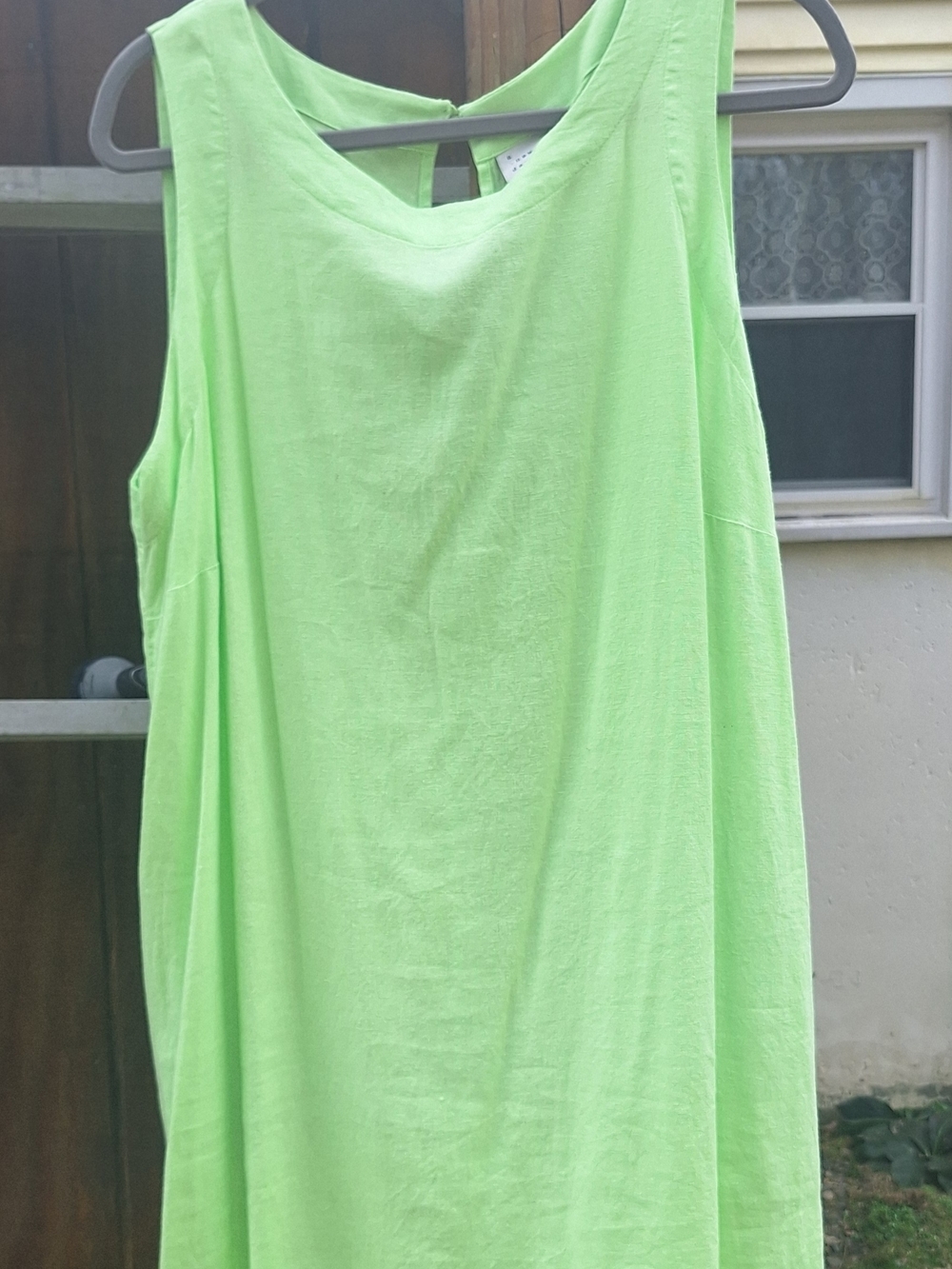 a new day Women’s Sleeveless Tank Dress - Lime Green